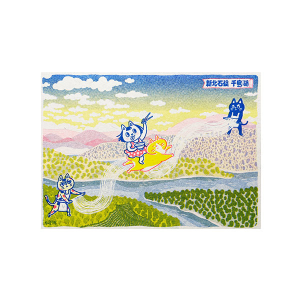 JDBG 吃到肉羹實業社:: 產品介紹:: 小星眼遊台灣明信片| 小星眼(插畫家)